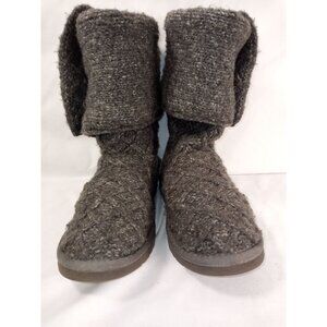 UGG Women's Australia Classic Lattice Candy Grey Boots Size 5